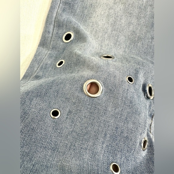 Juny wide leg high waist retro jeans size M - Picture 4 of 11